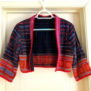 Traditional Thai crop jacket.